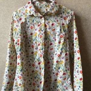 J.Crew button up floral